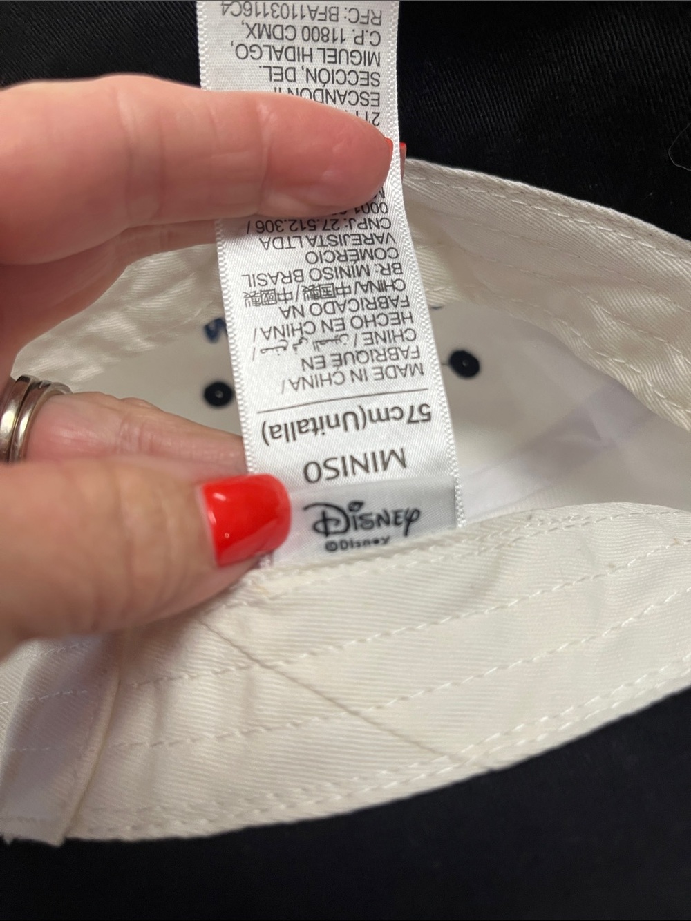 Disney White Bucket Hat with Mickey Mouse Embroidery - Picture 3 of 11